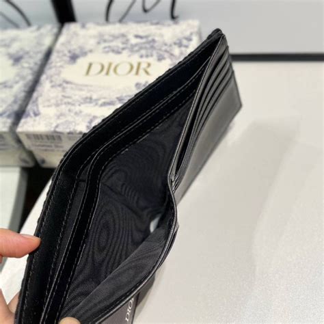 dior bifold wallet.